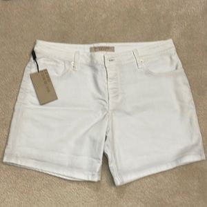 BURBERRY BRIT | White Denim Shorts Sz 28